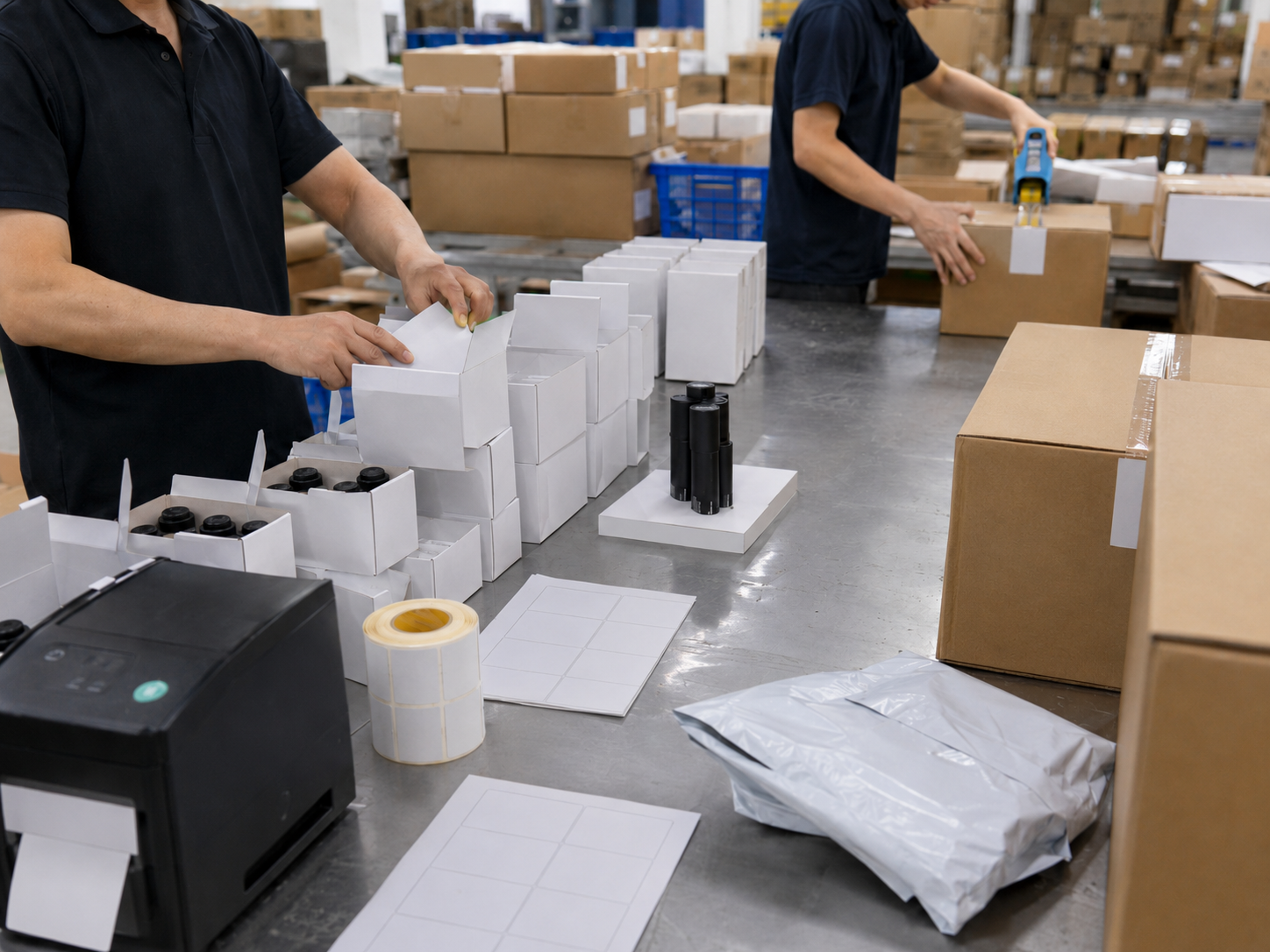 Custom packaging and Amazon FBA preparation in China