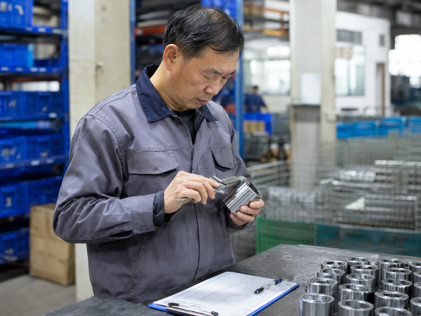 Quality control inspection before product shipment