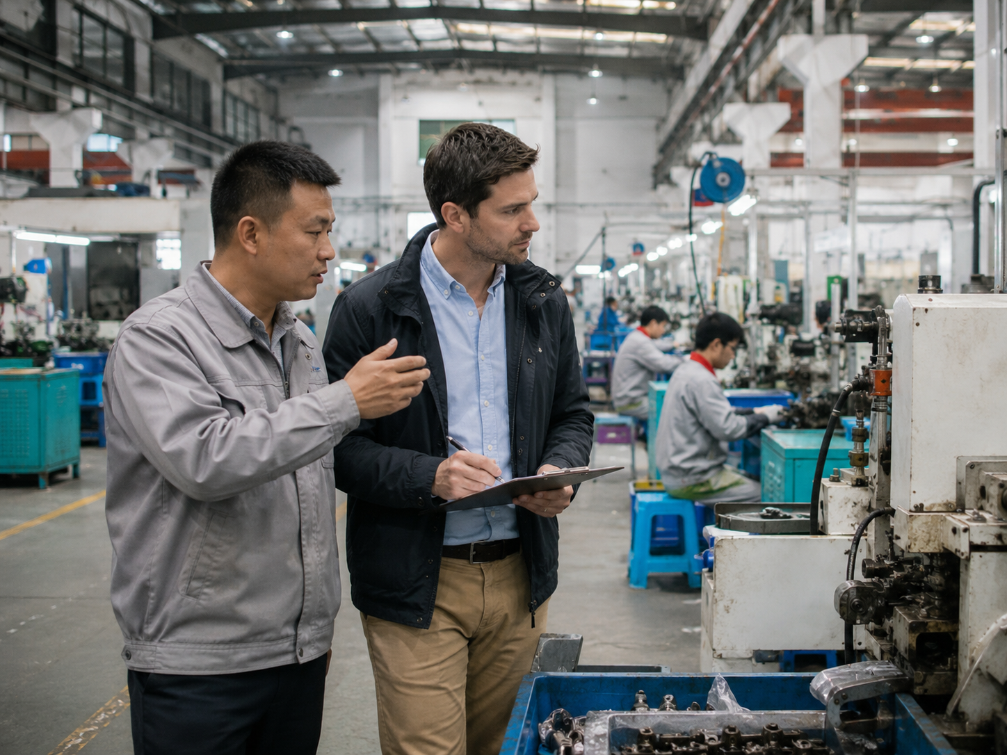 Factory audit and production capability review in China