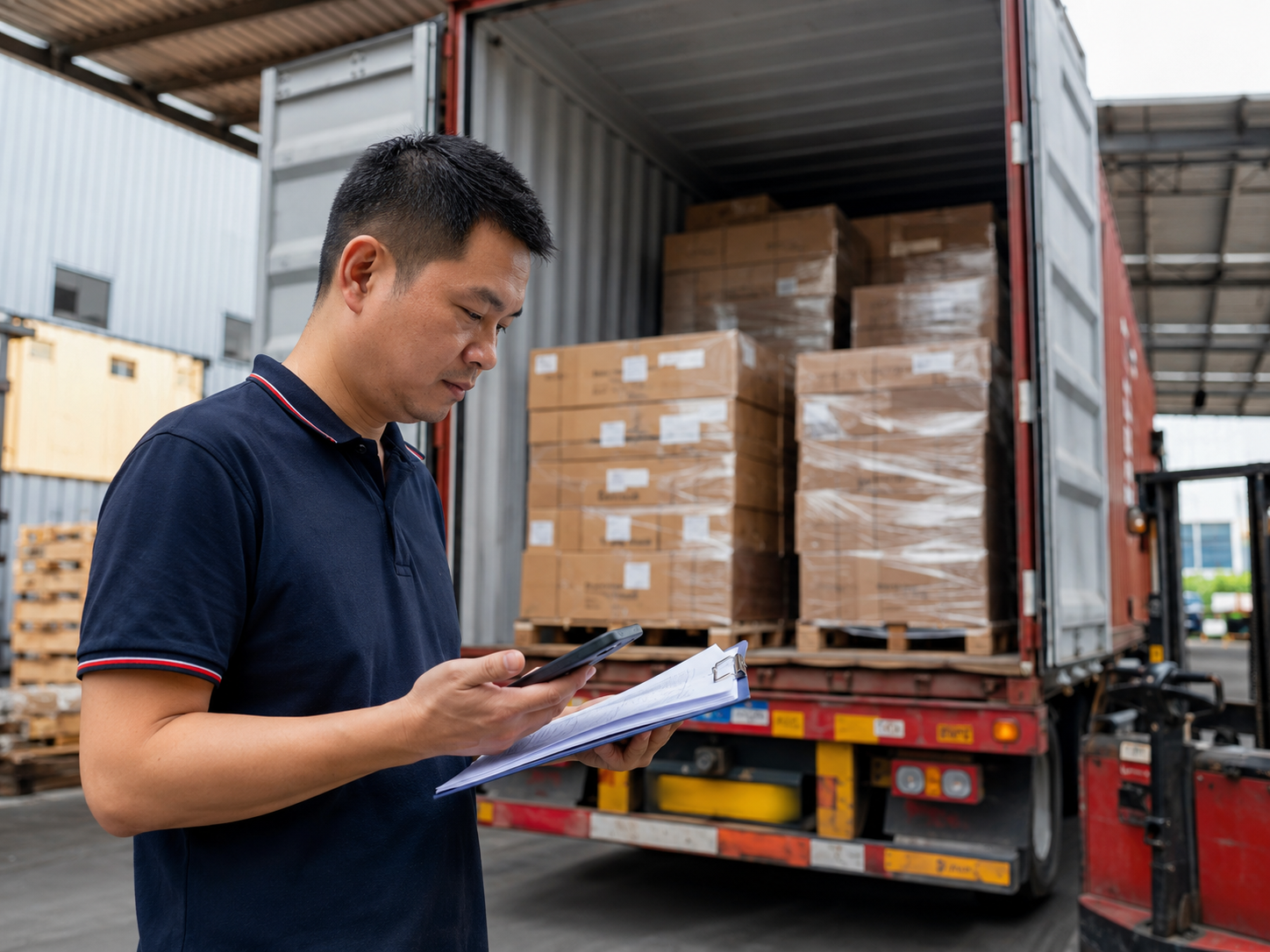 Shipping and logistics coordination from China